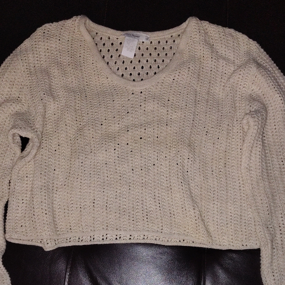 Cozy Cream Knit Sweater